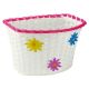 Child's Basket – Flower, White