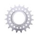Lasco 19 tooth Anodised Single Speed Sprocket-Silver