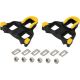 SPD-SL cleats SM-SH11 by Shimano – yellow, 6° float
